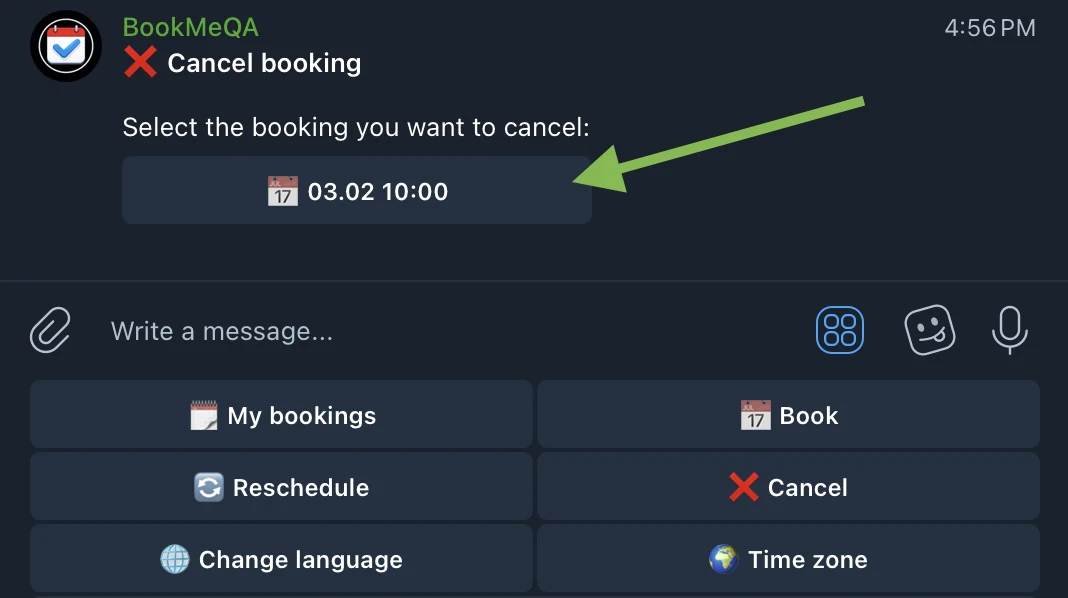 Cancel